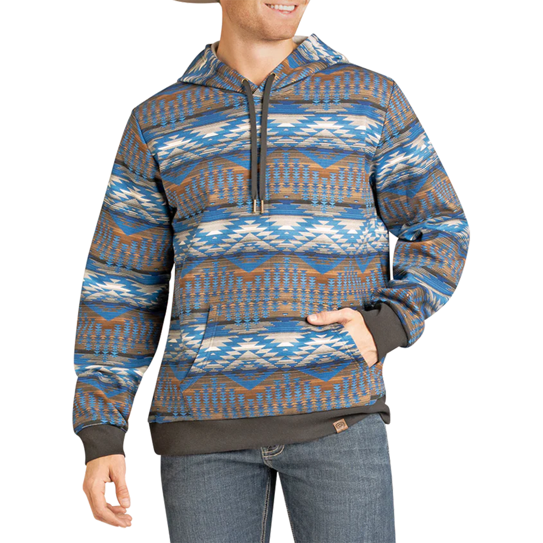Rock & Roll Denim Men's Aztec Hoodie