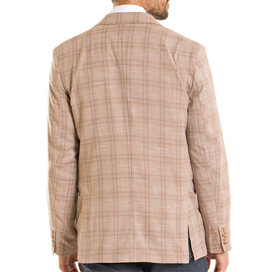 Veste de sport à carreaux Rock & Roll Denim pour homme