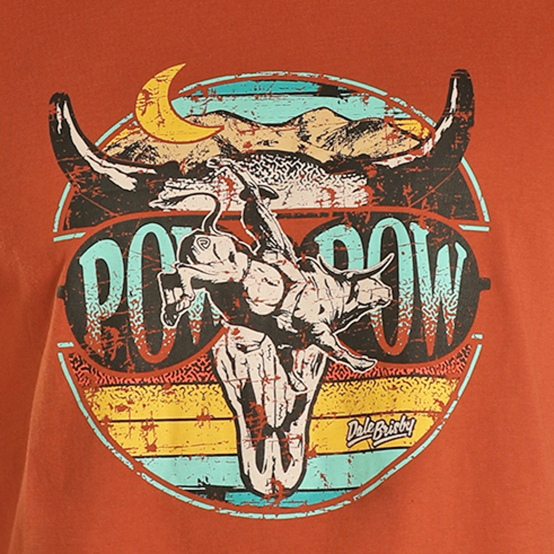 Rock & Roll Cowboy Pow Pow Graphic T-Shirt