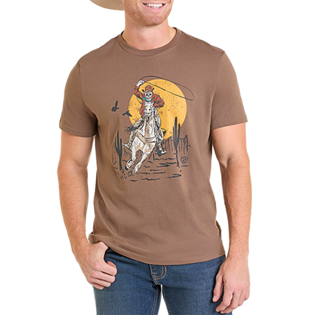 T-shirt Rock & Roll Denim unisexe Bronco Rider