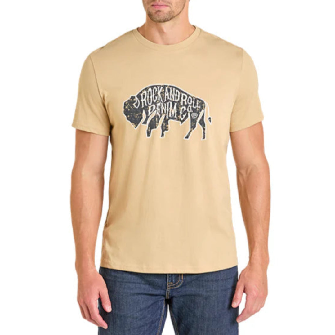 Rock & Roll Denim Unisex Buffalo Graphic T-Shirt