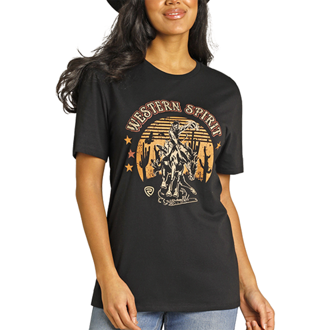 Rock & Roll Denim Unisex Western Spirit Graphic T-Shirt
