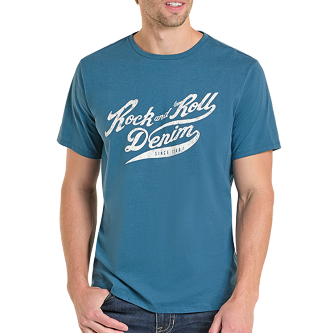 Rock & Roll Denim Unisex Graphic T-Shirt