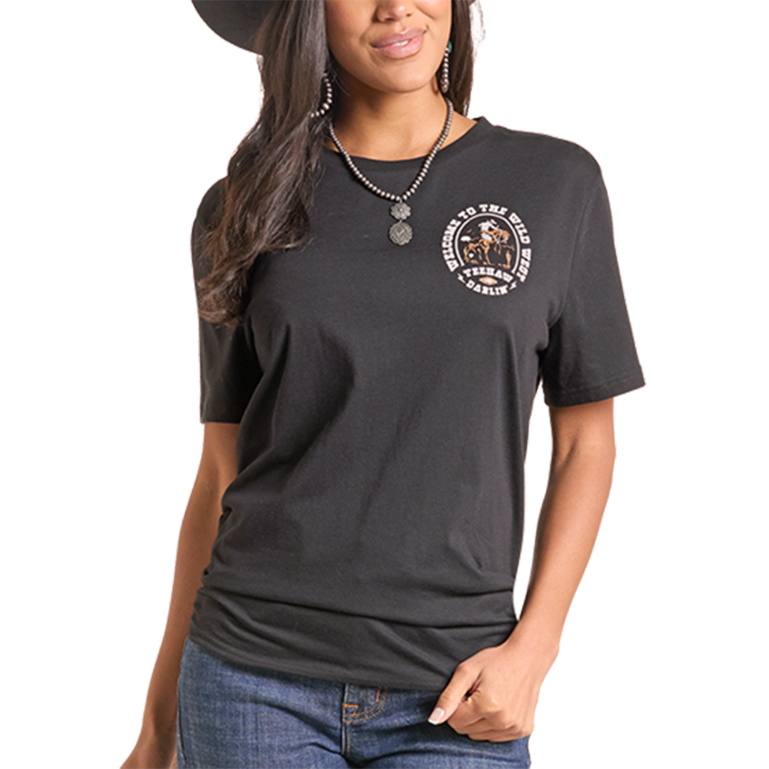Rock & Roll Denim Unisex Bronco Graphic T-Shirt
