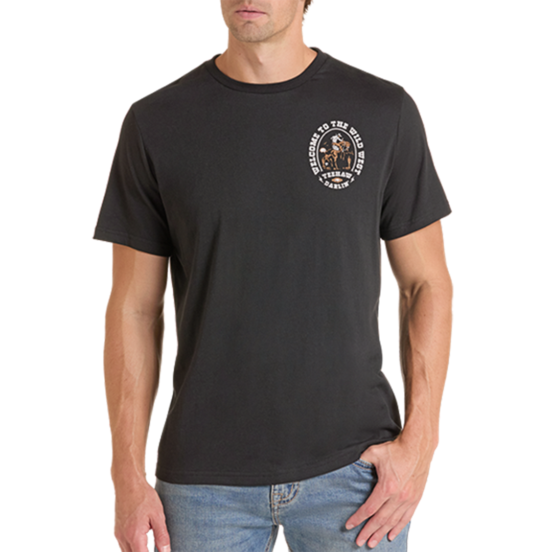Rock & Roll Denim Unisex Bronco Graphic T-Shirt