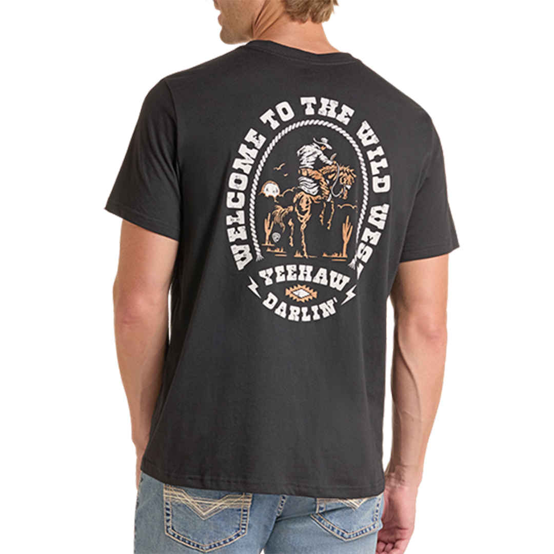 Rock & Roll Denim Unisex Bronco Graphic T-Shirt