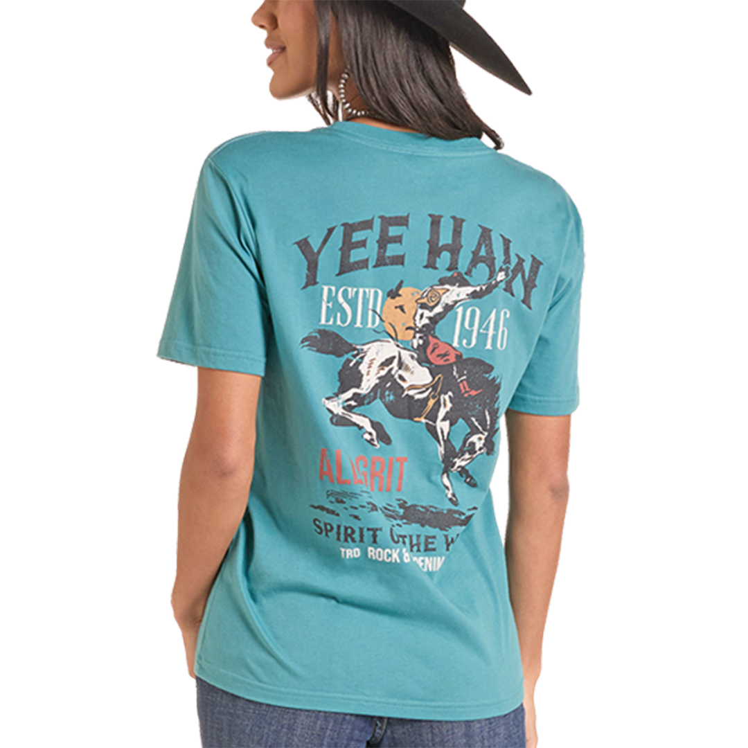 Rock & Roll Denim Unisex Bronco Graphic T-Shirt