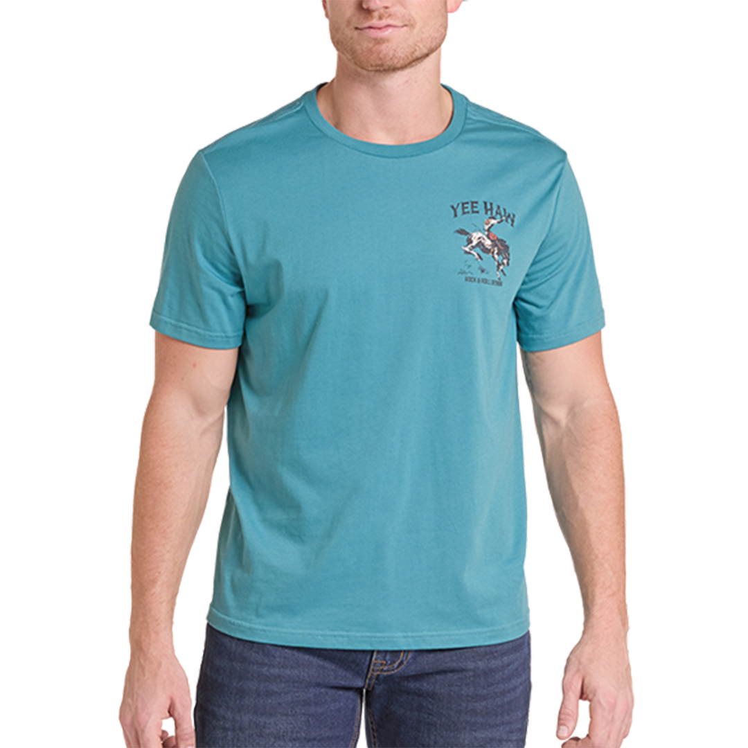 Rock & Roll Denim Unisex Bronco Graphic T-Shirt
