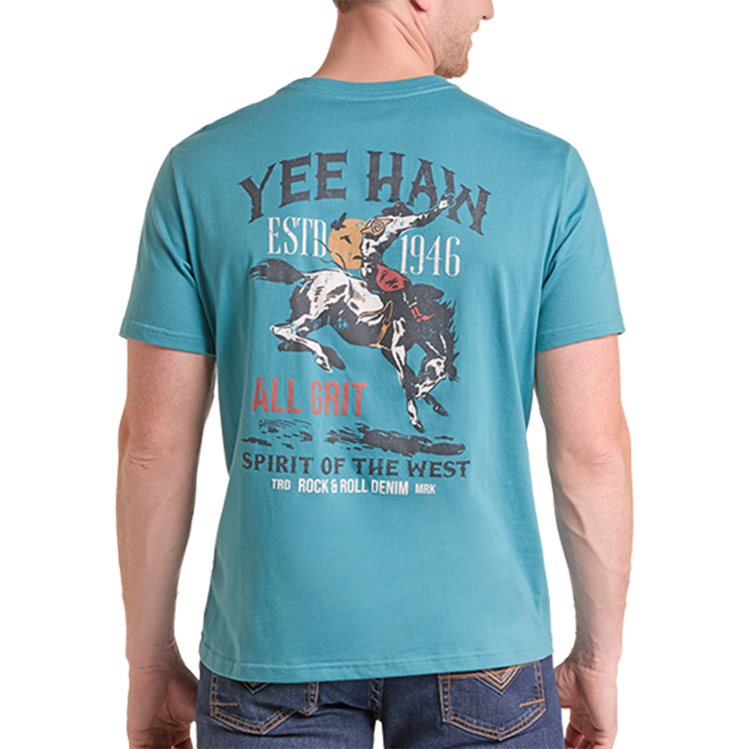 Rock & Roll Denim Unisex Bronco Graphic T-Shirt