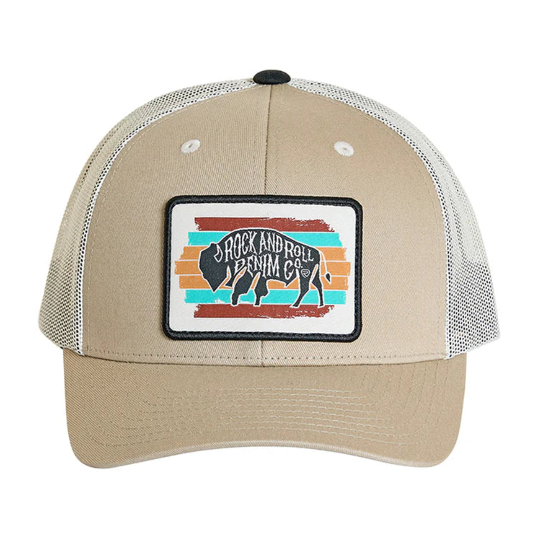 Rock & Roll Denim Men's Buffalo Patch Cap