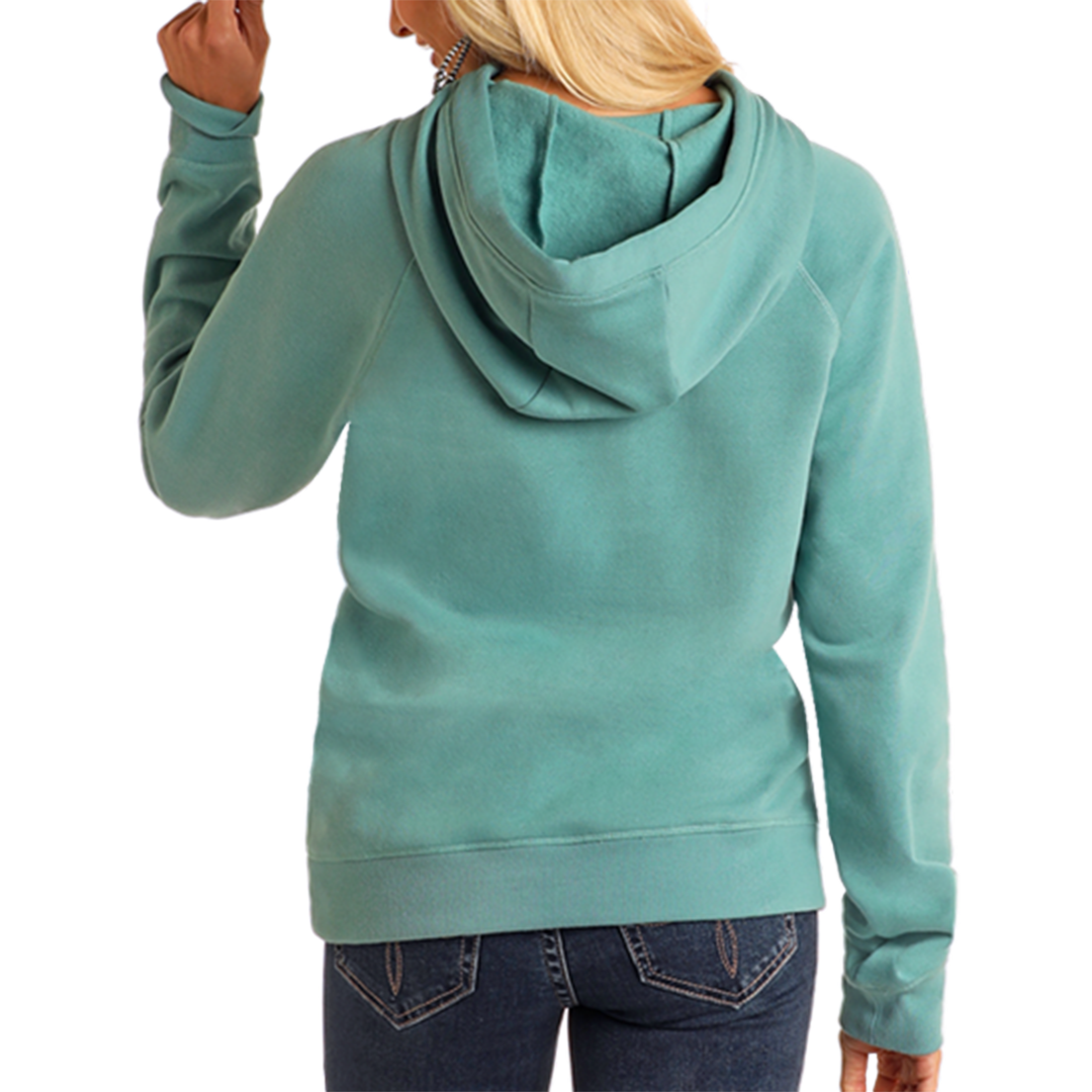 Rock & Roll Denim Unisex Aztec Logo Hoodie