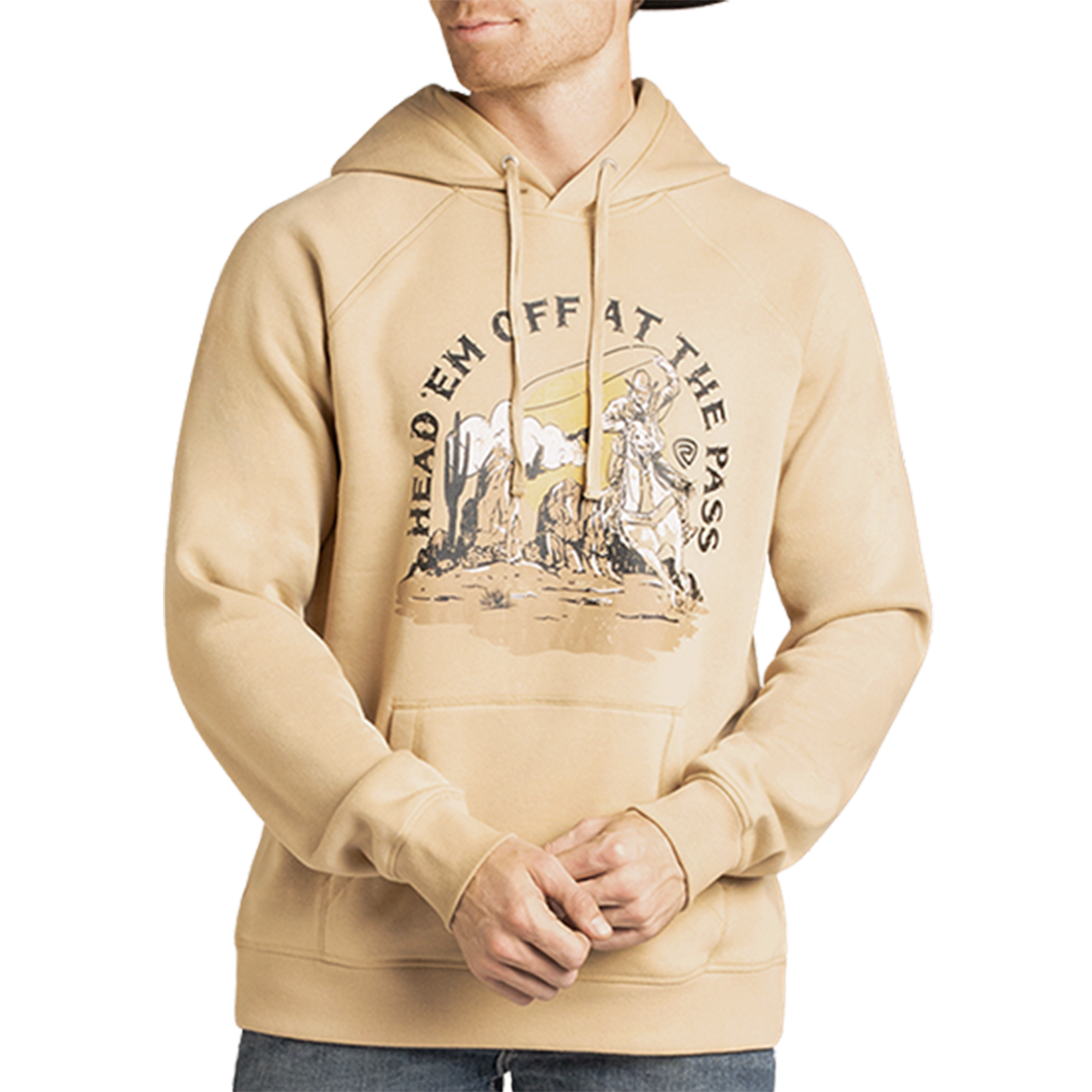 Rock & Roll Denim Unisex Cowboy Graphic Hoodie