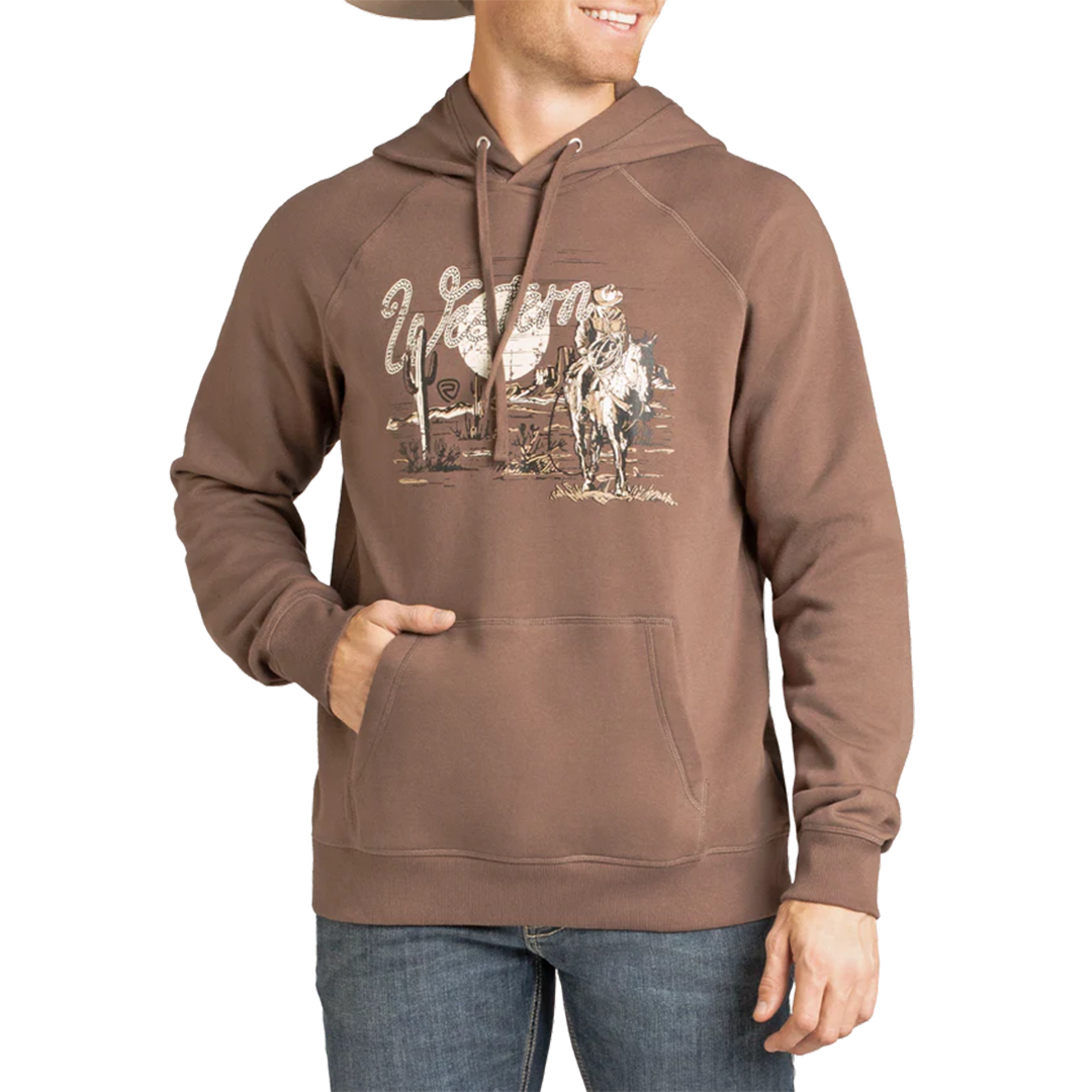 Rock & Roll Denim Unisex Western Graphic Hoodie
