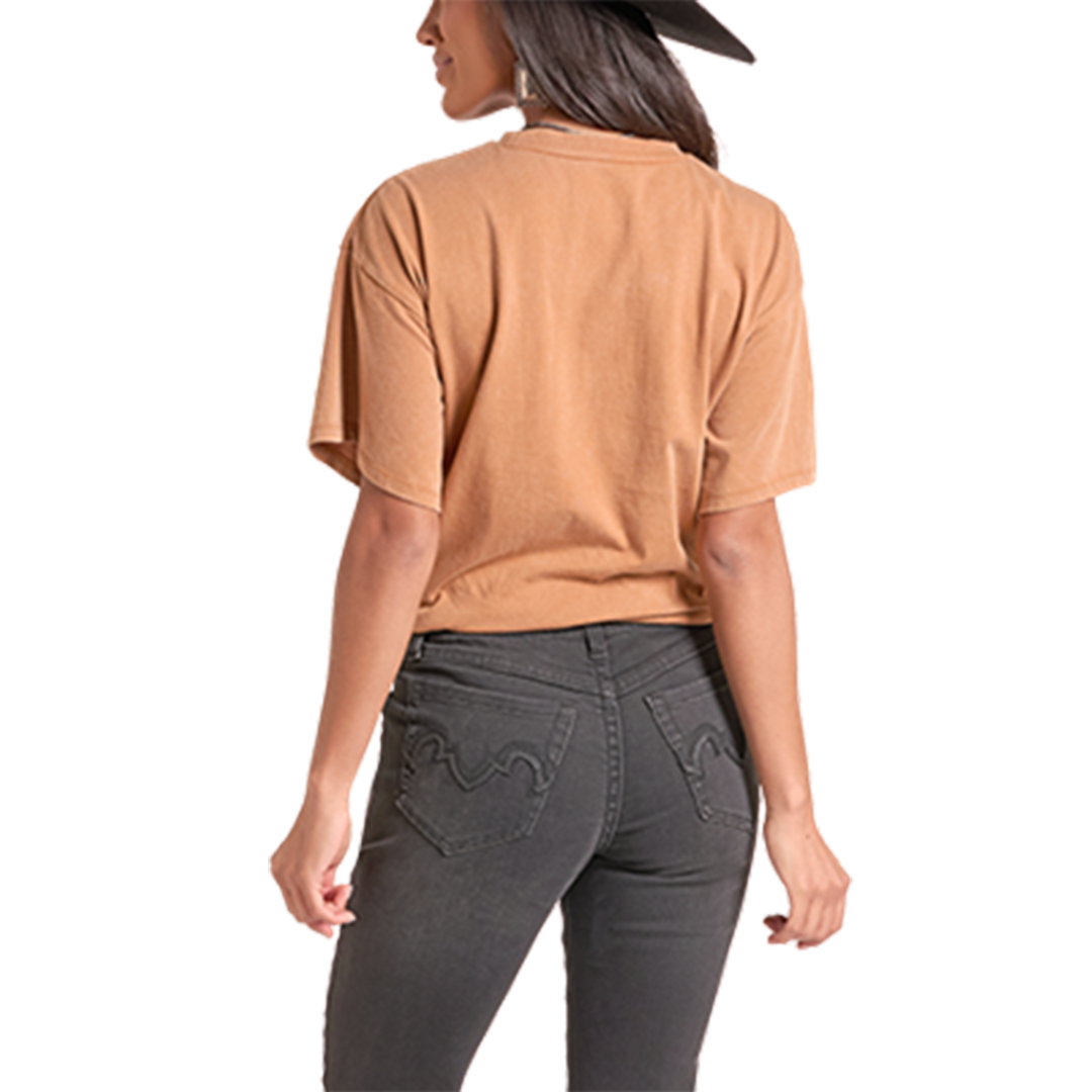 T-shirt Rock & Roll Denim pour femme « Ride Em Cowboy »