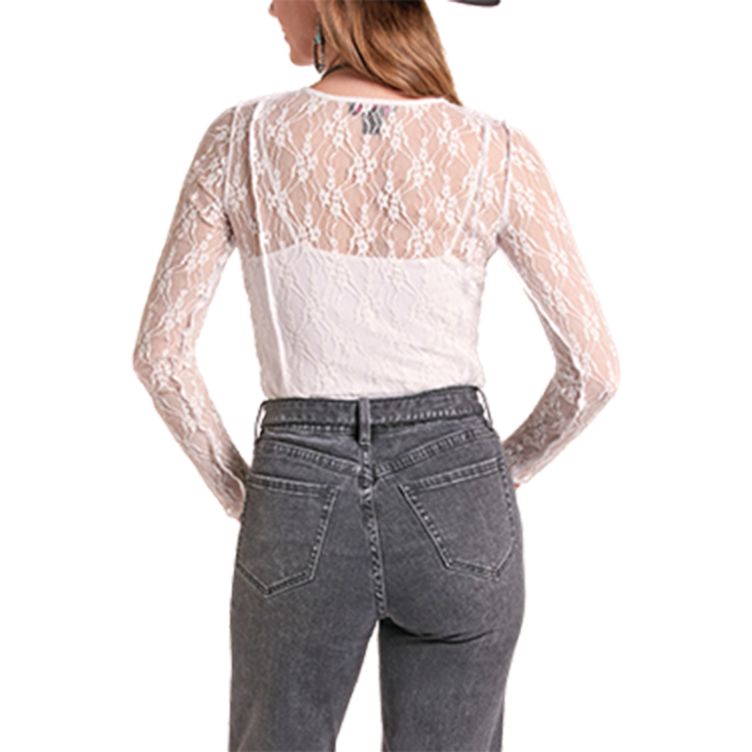 Haut en maille à imprimé cheval Rock & Roll Denim pour femme