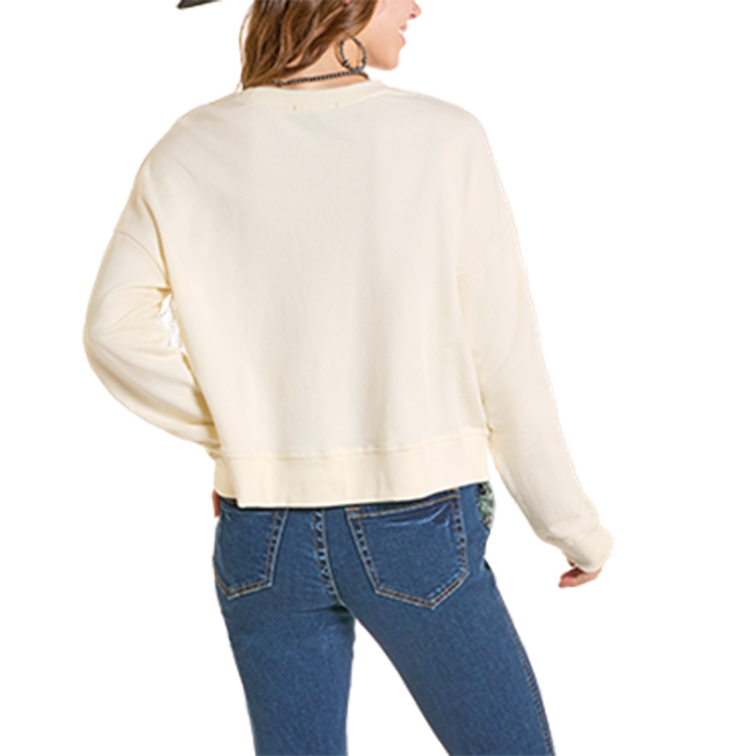 Rock & Roll Denim Women's Fringe Sweatshirt