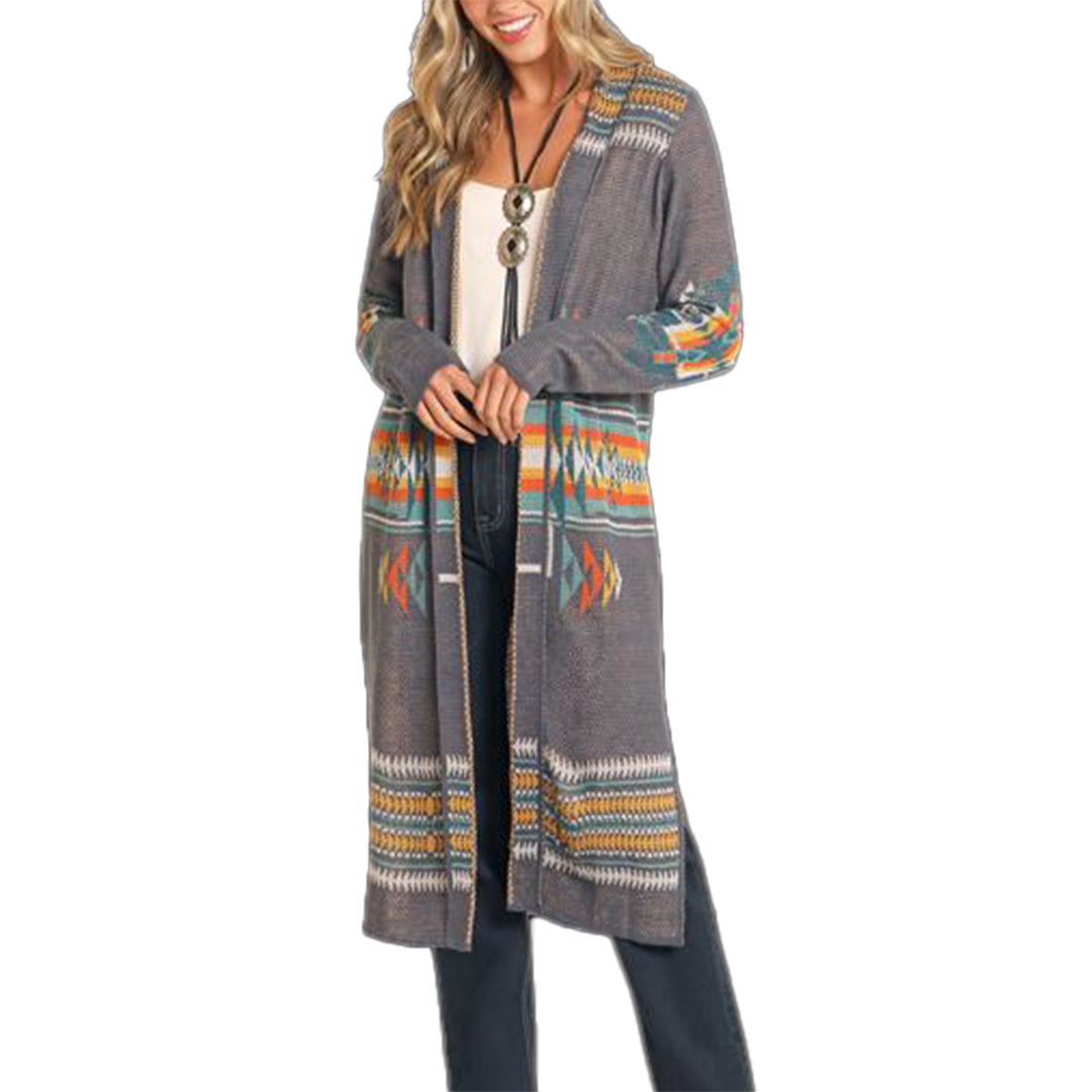 Rock & Roll Denim Women's Aztec Duster