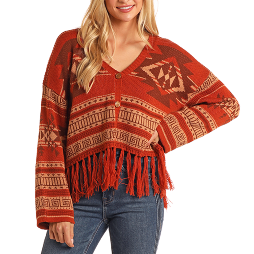 Rock & Roll Denim Women's Cropped Cardigan