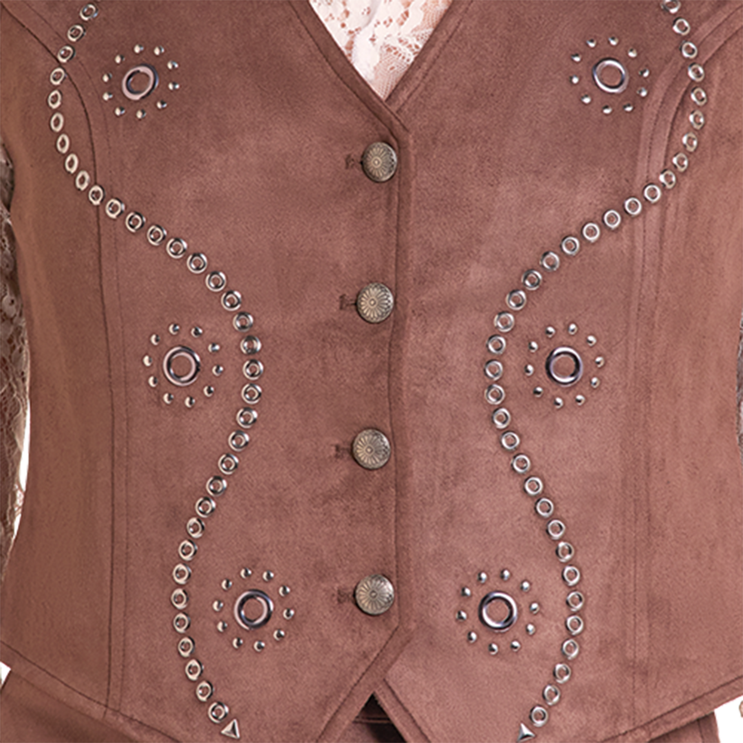 Débardeur en tricot œillet Rock & Roll Denim pour femme