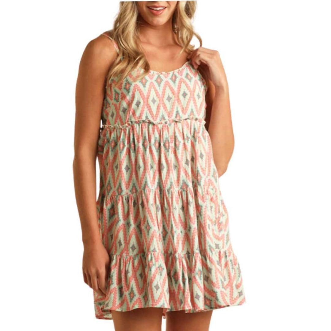 Rock & Roll Cowgirl Women's Aztec Mini Dress