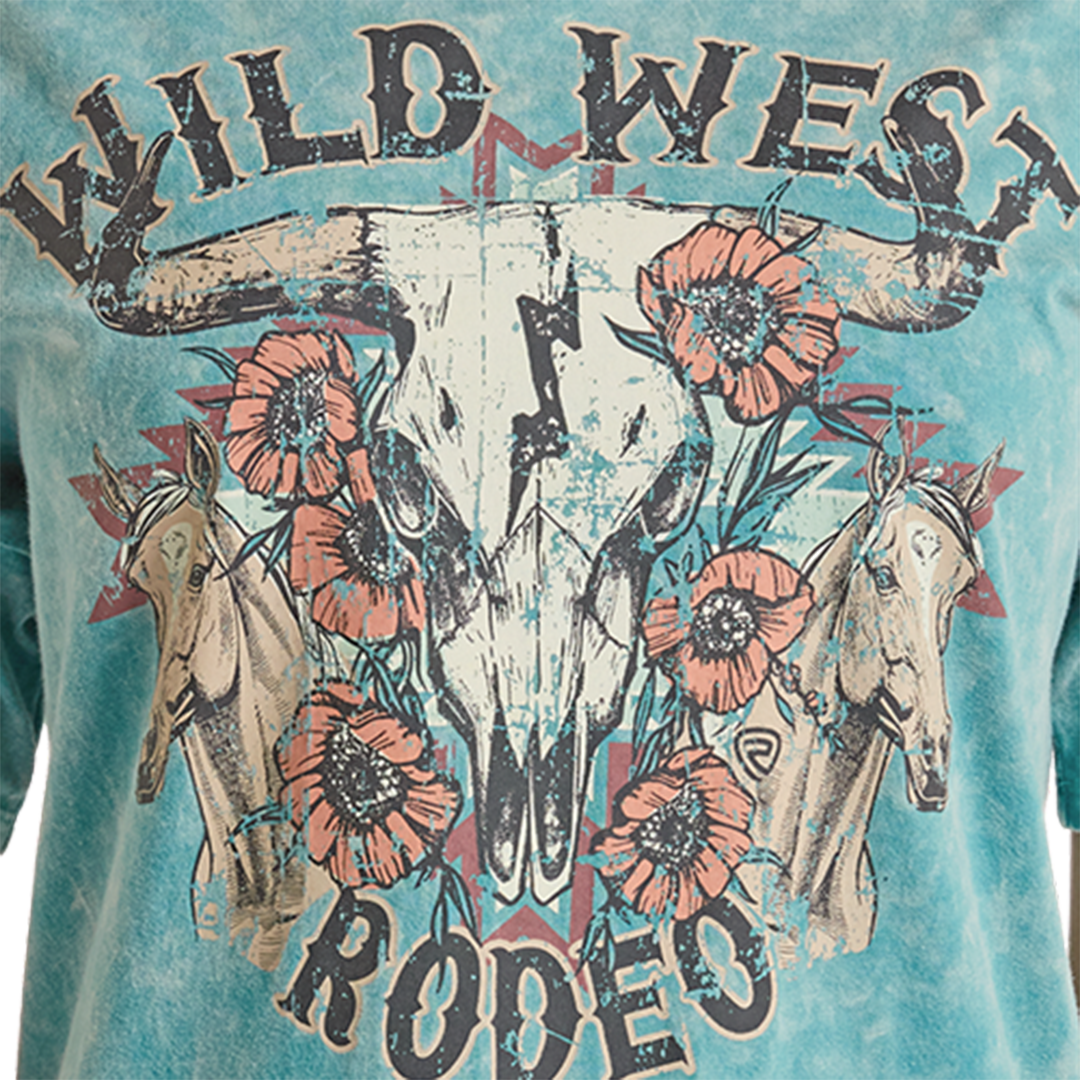 Rock & Roll Cowgirl Women's Midi T-Shirt Dress