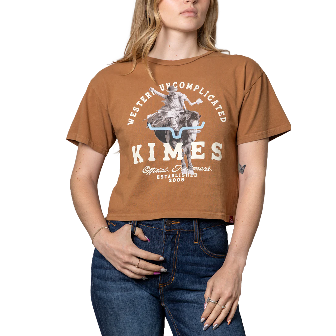 T-shirt court Hayloft Kimes Ranch pour femme