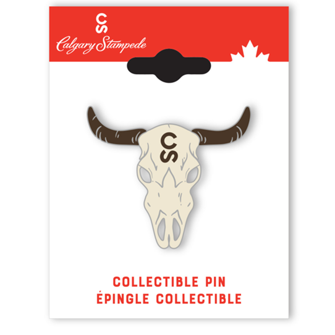 Calgary Stampede Skull Pin
