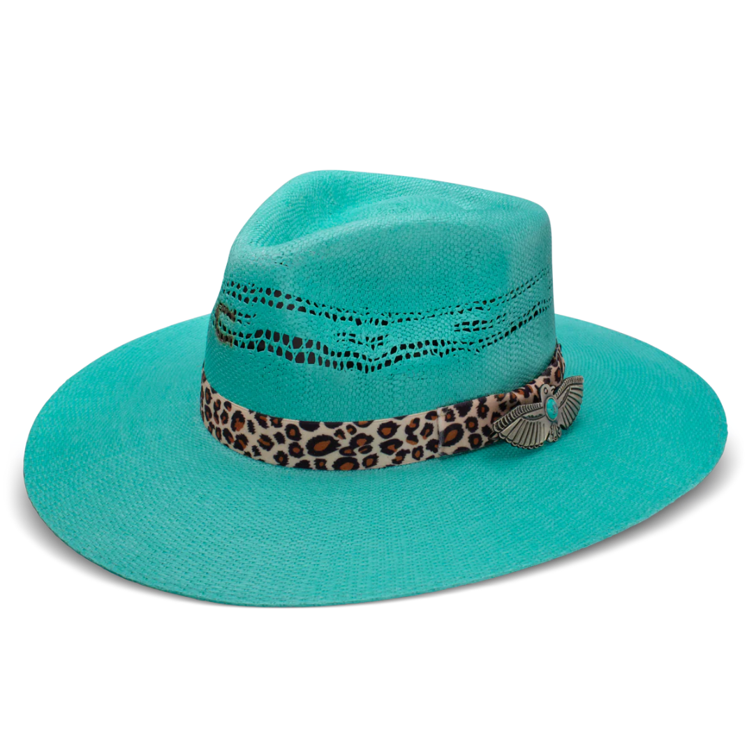 Chapeau de cowboy en paille Spear Point pour femme Charlie 1 Horse