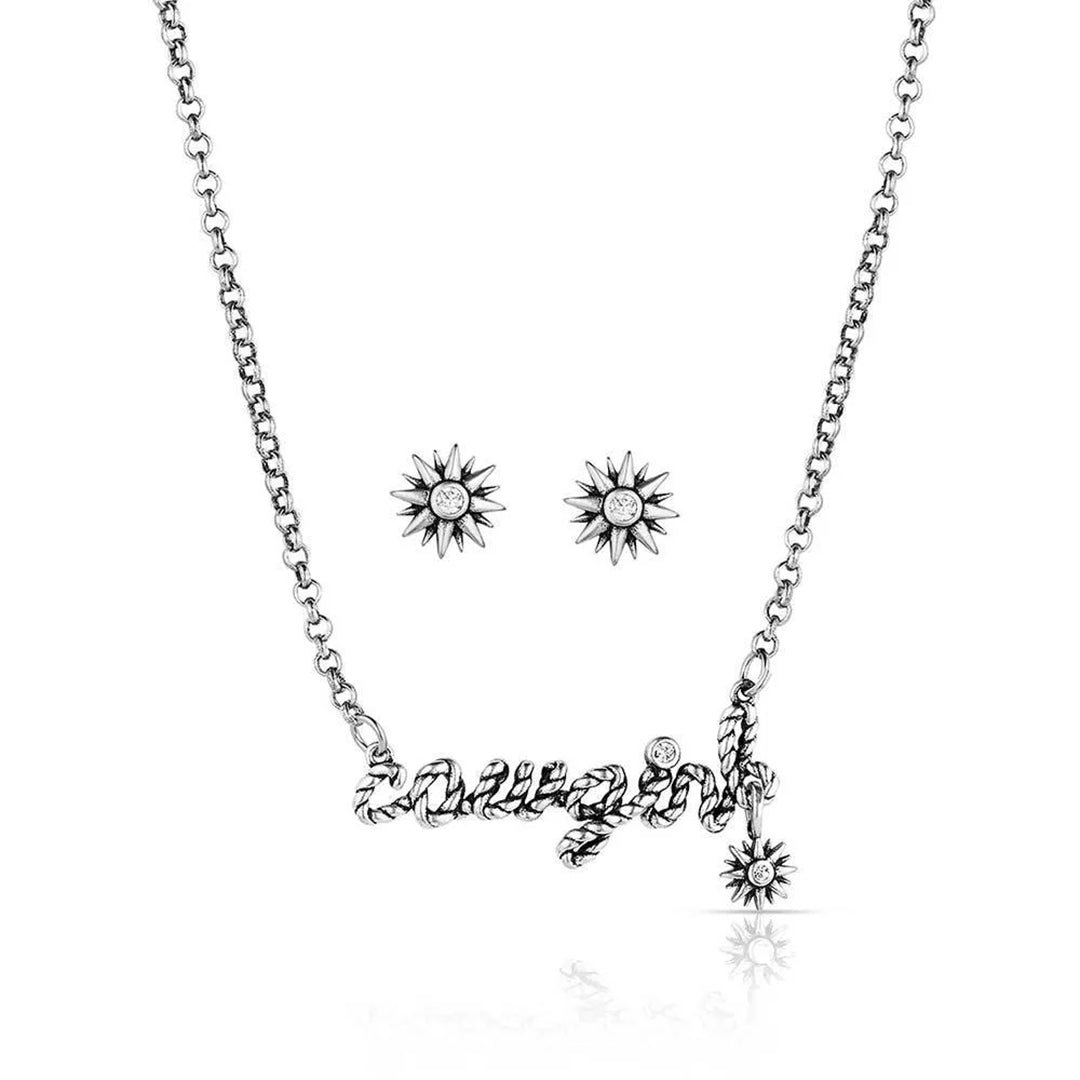 Montana Silversmiths For the Cowgirls Jewelry Set