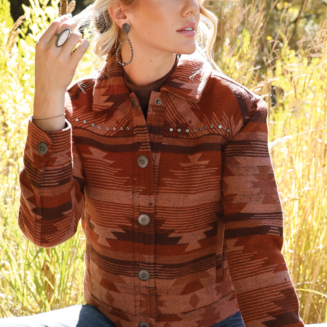 Cruel Denim Women's Tweed Trucker Jacket