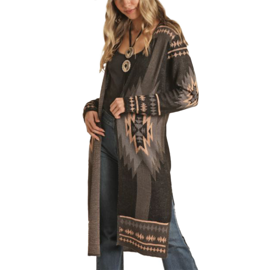 Rock & Roll Denim Women's Aztec Duster