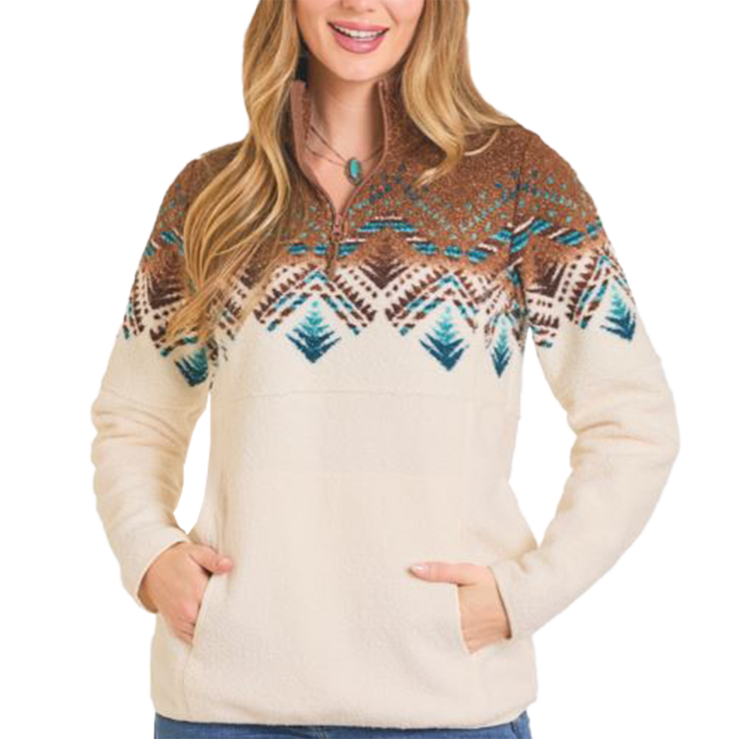 Powder River Outfitters Women's Border Print Pullover
