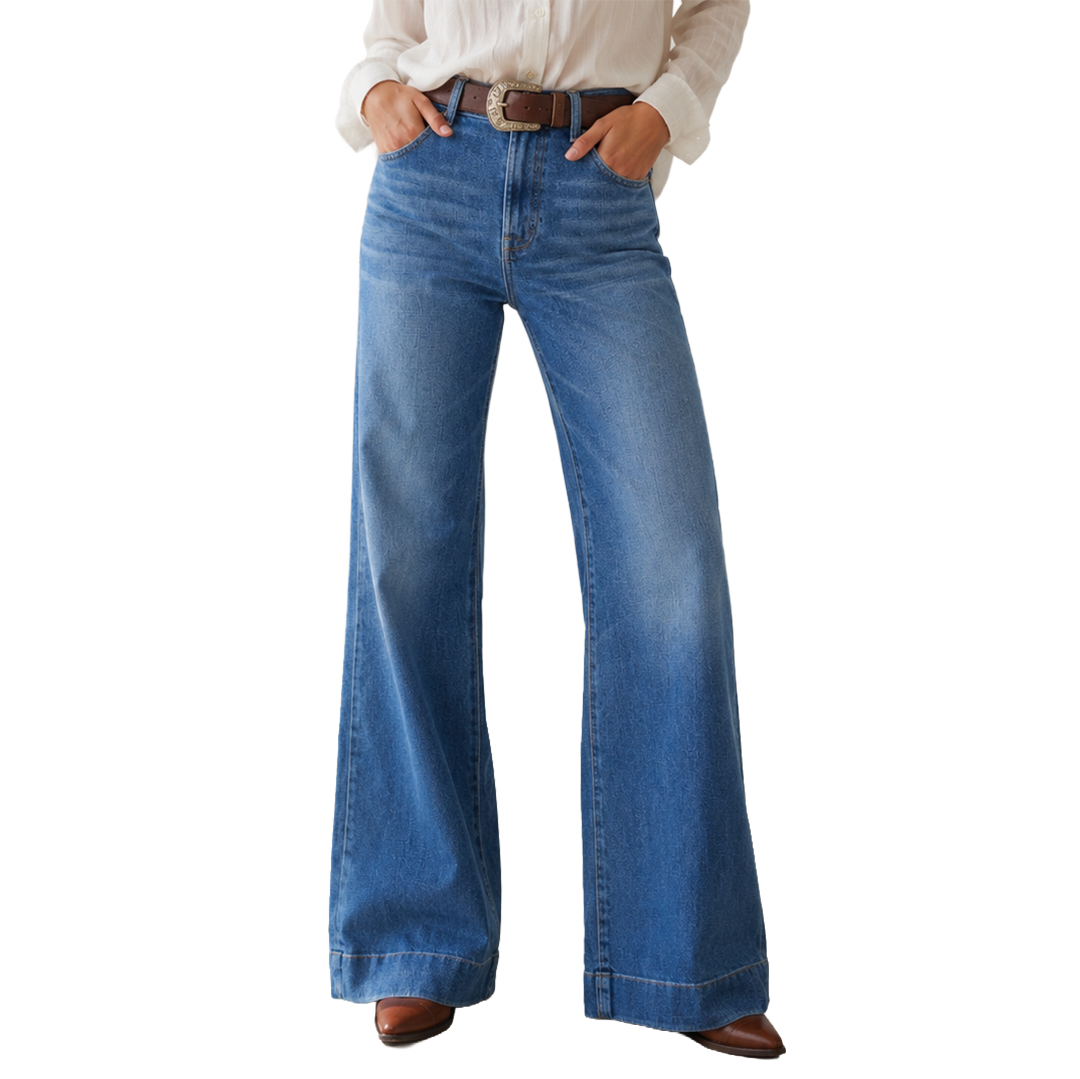 Jean large « Tailorless Dojo » Slim Illusion pour femme 7 For All Mankind