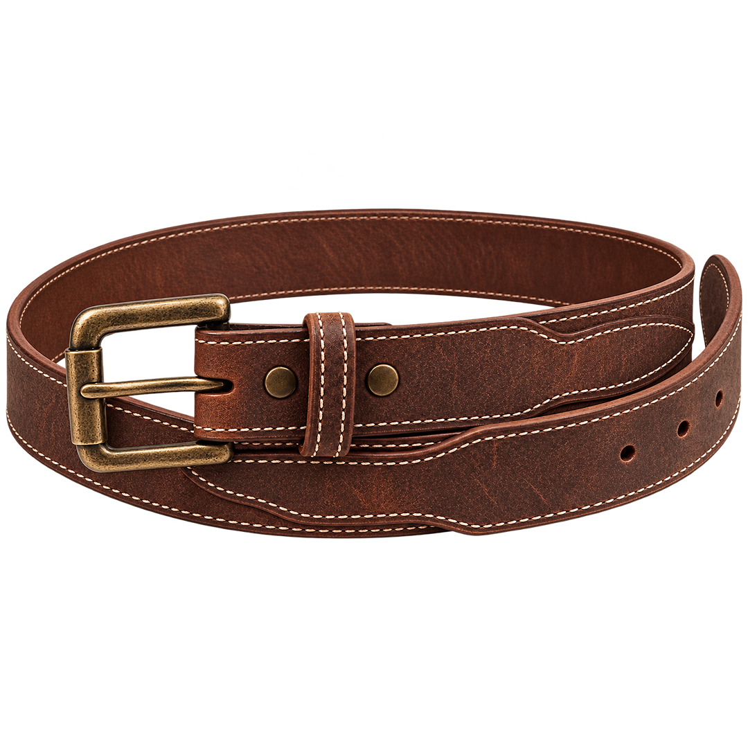 Ceinture florale gaufrée pour homme Nocona Belt Company