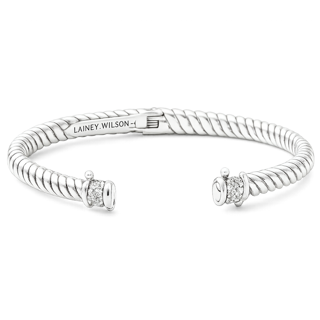 Lainey Wilson Barbed Wire Cuff Bracelet