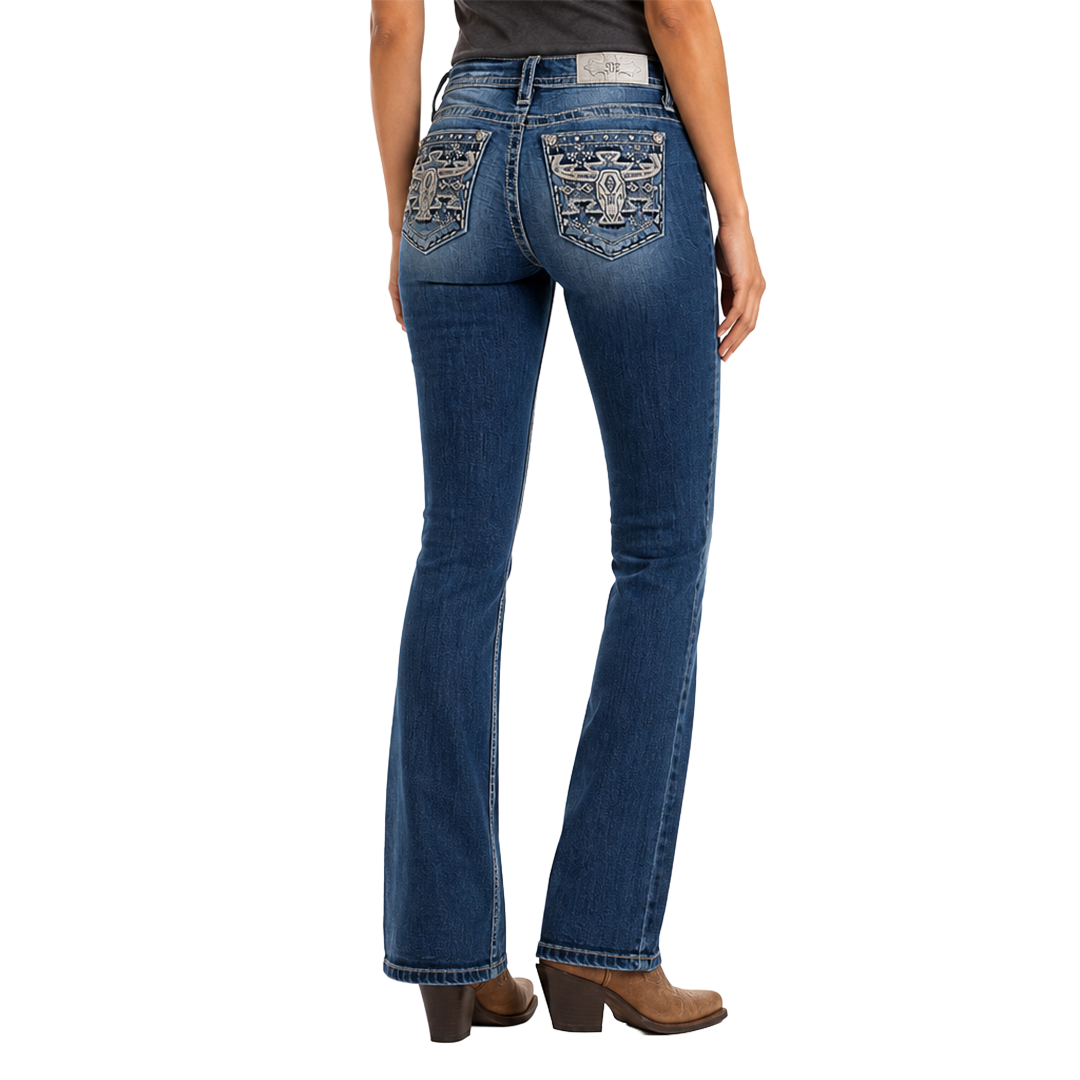 Jean Bootcut Femme Marleigh Wings Miss Me