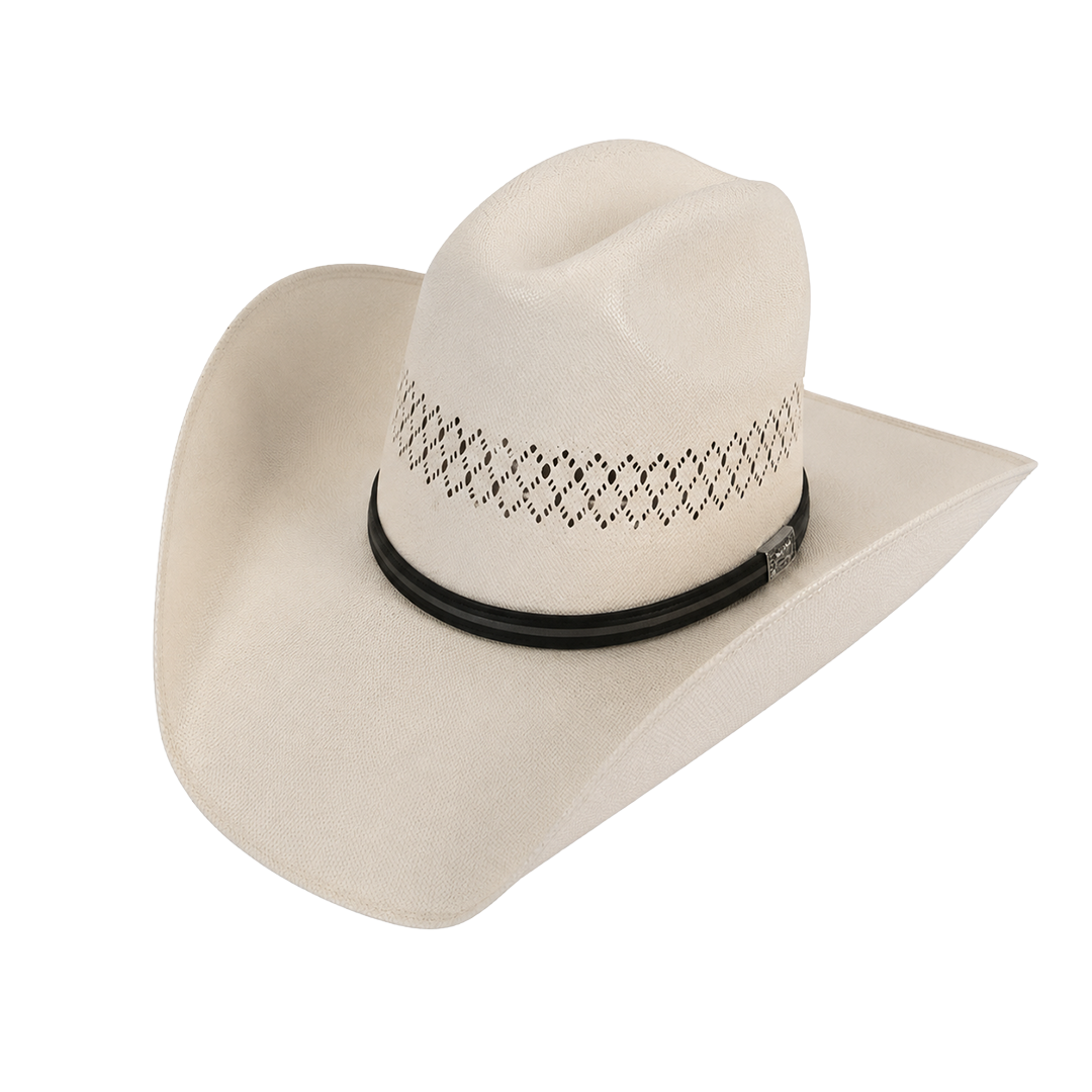 Texas Hat 50X Shantung Traditional Vent Straw Hat