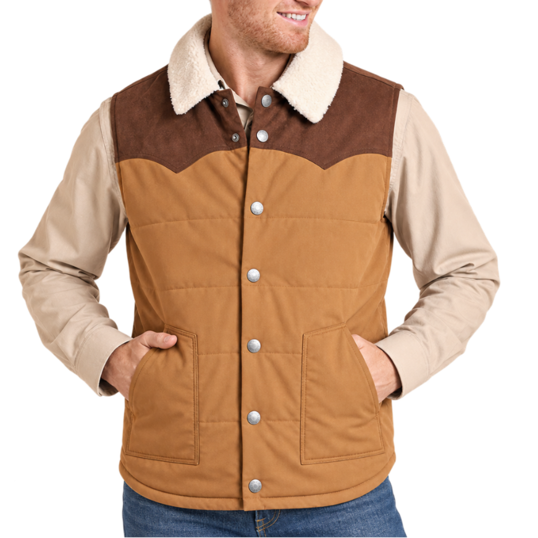Blouson bombardier jacquard Panhandle pour homme - Motif aztèque Pueblo