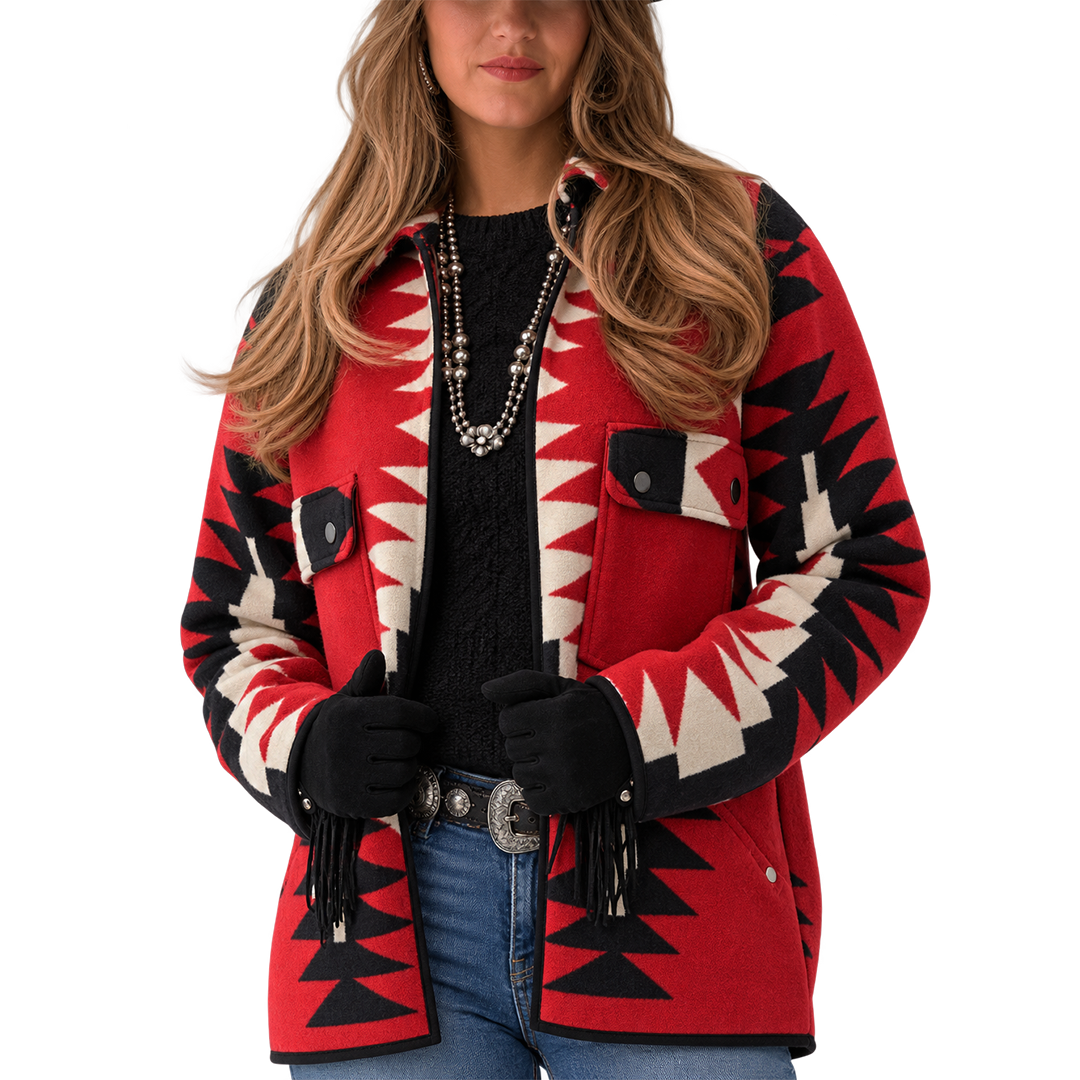 Tasha Polizzi Women's Ray Aztec Print Jacket