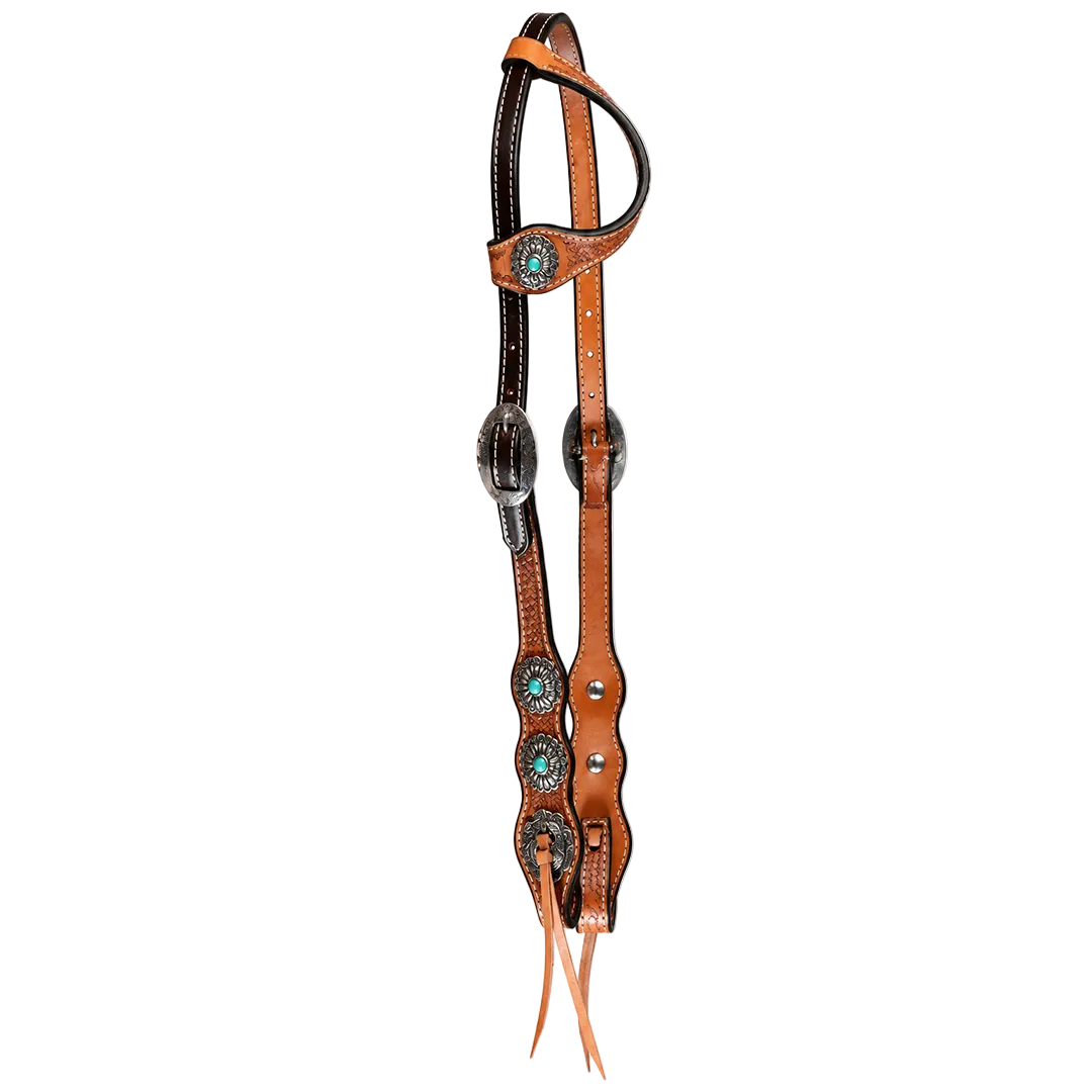True North Trading 1 Ear Concho Headstall