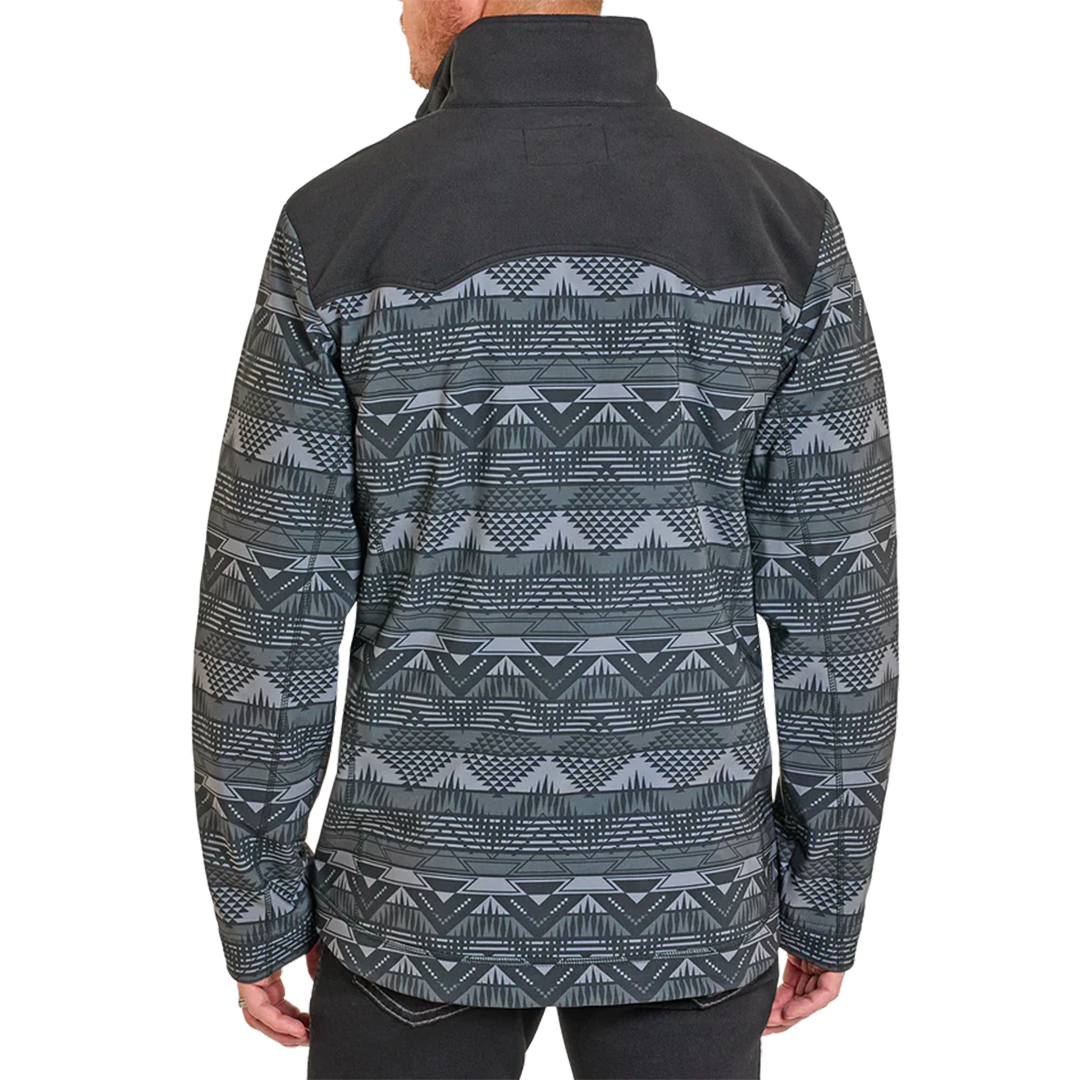 Panhandle Men's Silverton Aztec Printed Softshell Jacket