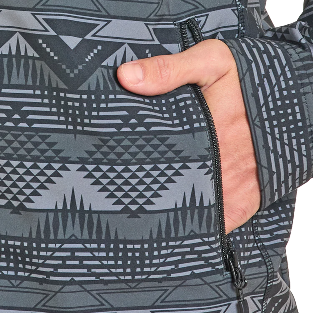 Panhandle Men's Silverton Aztec Printed Softshell Jacket