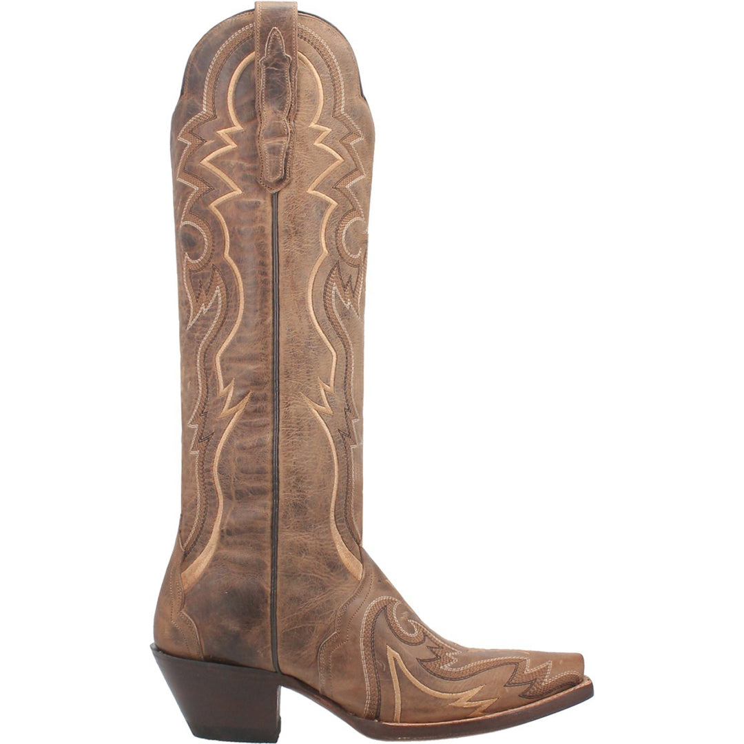 Dan Post Women's Silvie Leather Cowgirl Boots In Brown