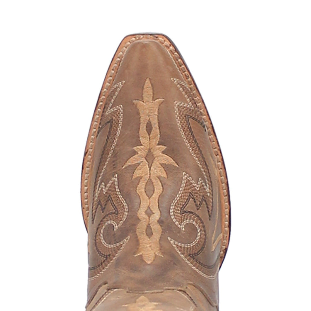 Dan Post Women's Silvie Leather Cowgirl Boots In Brown