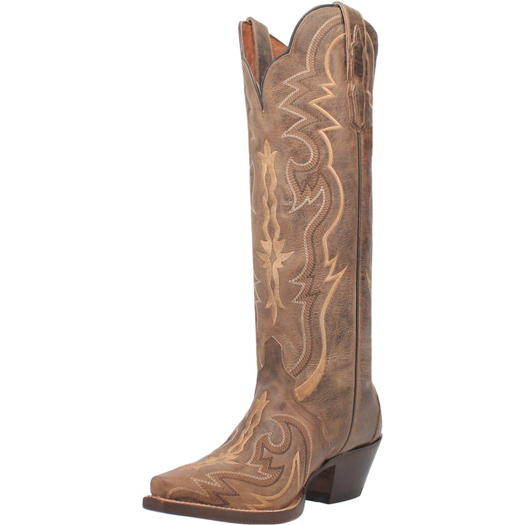 Dan Post Women's Silvie Leather Cowgirl Boots In Brown