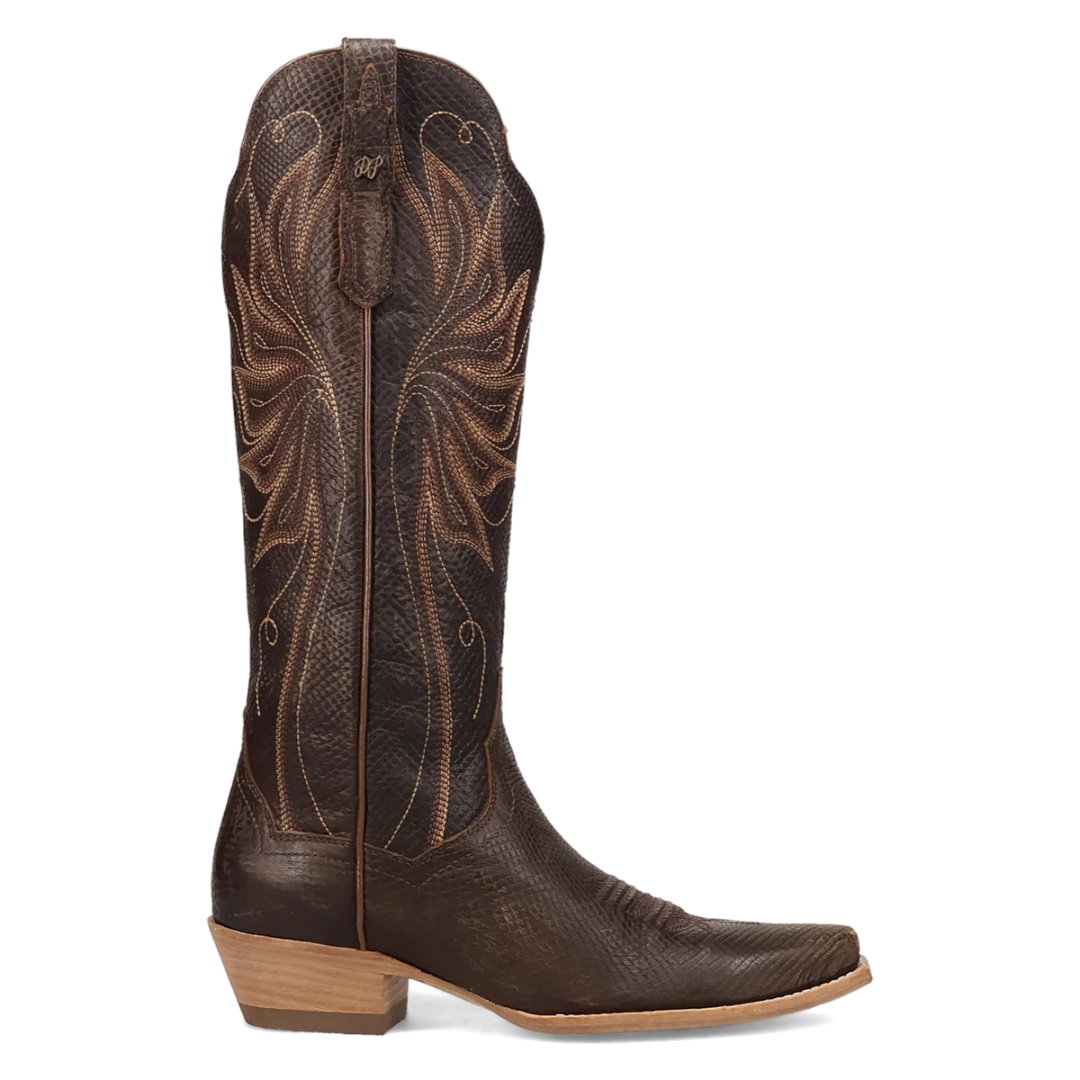Bottes hautes en cuir rustique pour femme Dan Post