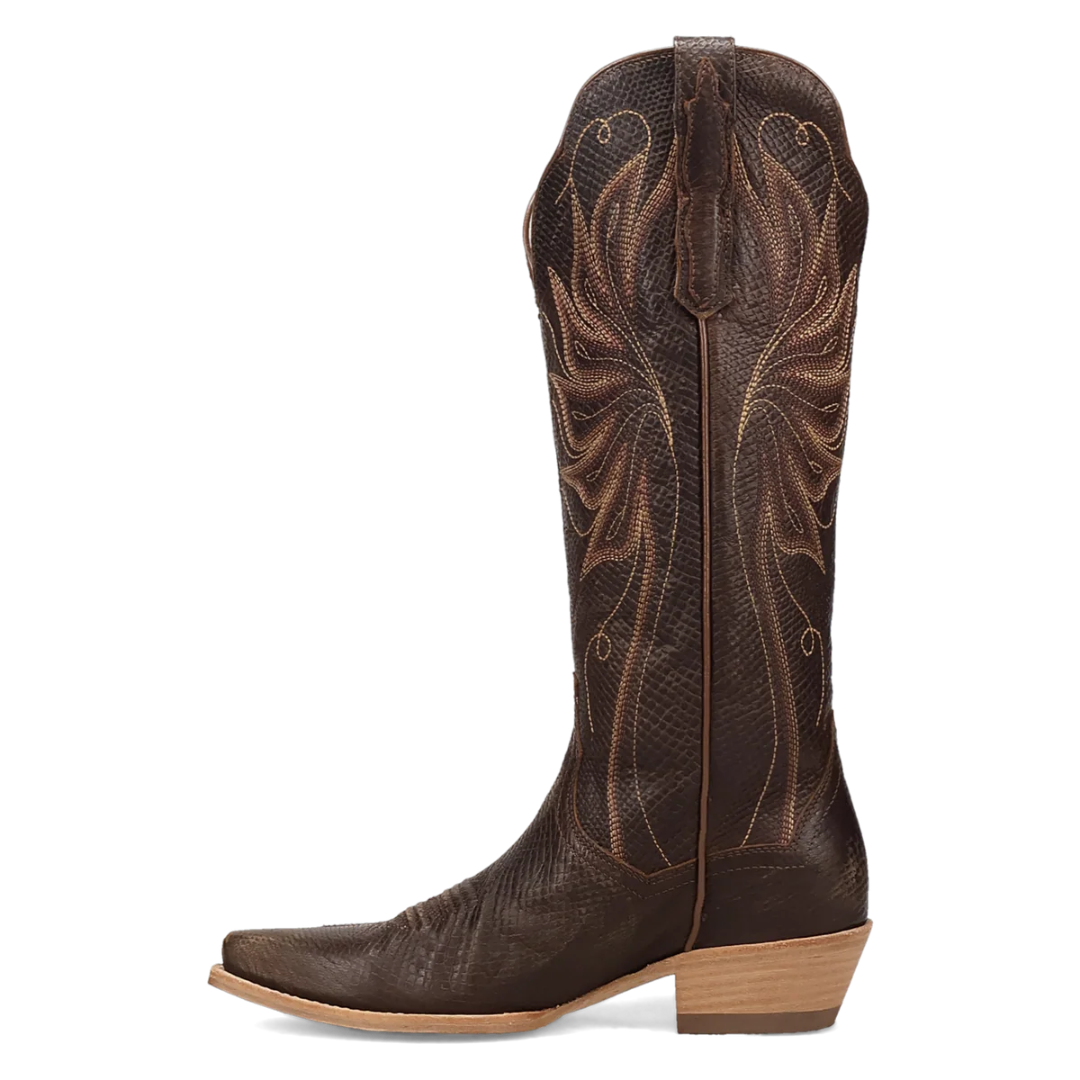 Bottes hautes en cuir rustique pour femme Dan Post