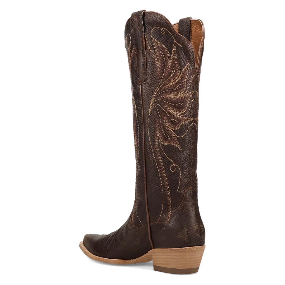 Bottes hautes en cuir rustique pour femme Dan Post