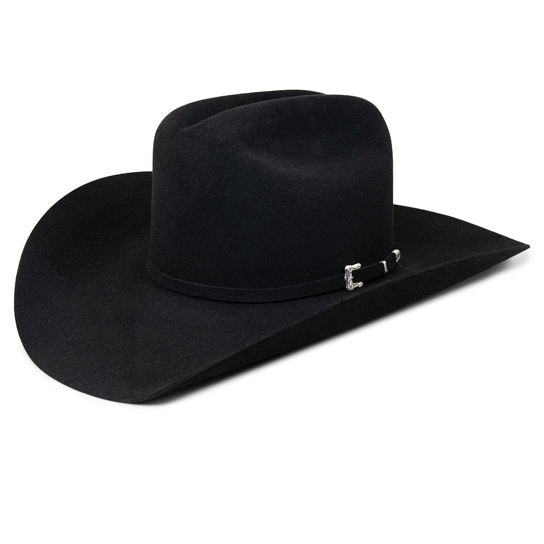 Resistol 20X Black Gold Fur Felt Cowboy Hat