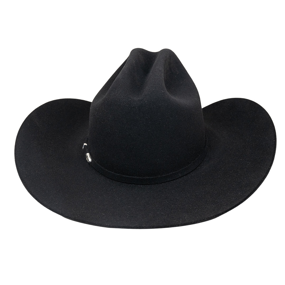 Resistol 20X Black Gold Fur Felt Cowboy Hat